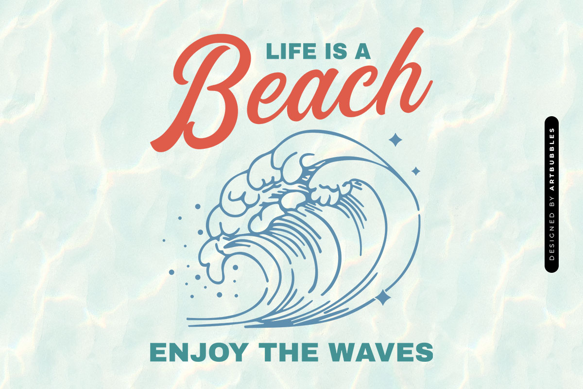 Life is a Beach Enjoy the Waves - SVG Summer Image.jpg