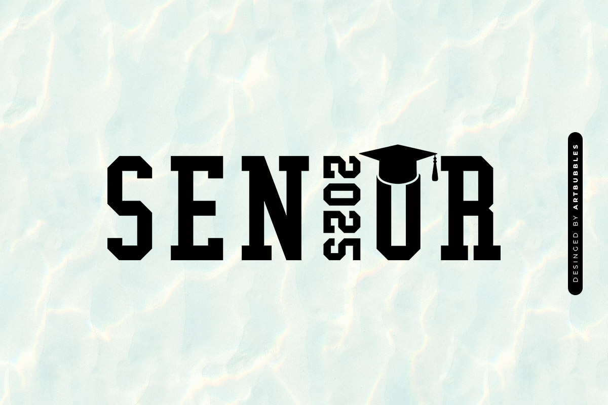 Senior 25 - Graduation SVG, DXF, EPS, PNG Image.jpg