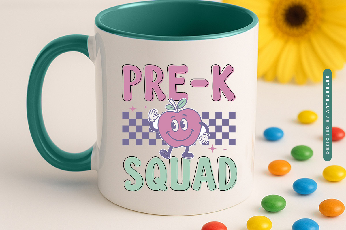 Pre-K Squad - Retro Back to School Sublimation Print Mug Mockup Image.jpg