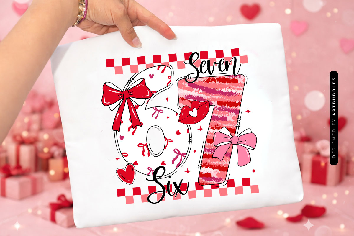 Coquette Valentine 67 Six Seven PNG Sublimation Shirt Mockup Image.jpg