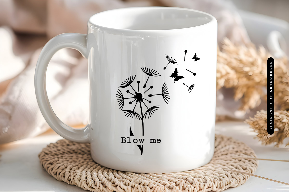 Blow Me - Dandelion SVG Cut File Mug Mockup image.jpg