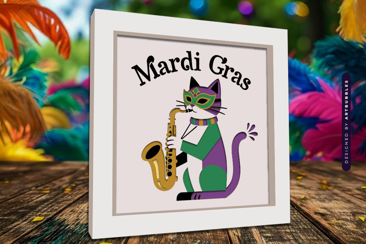 Mardi Gras Paper Cut Shadow Box SVG Image 3.jpg