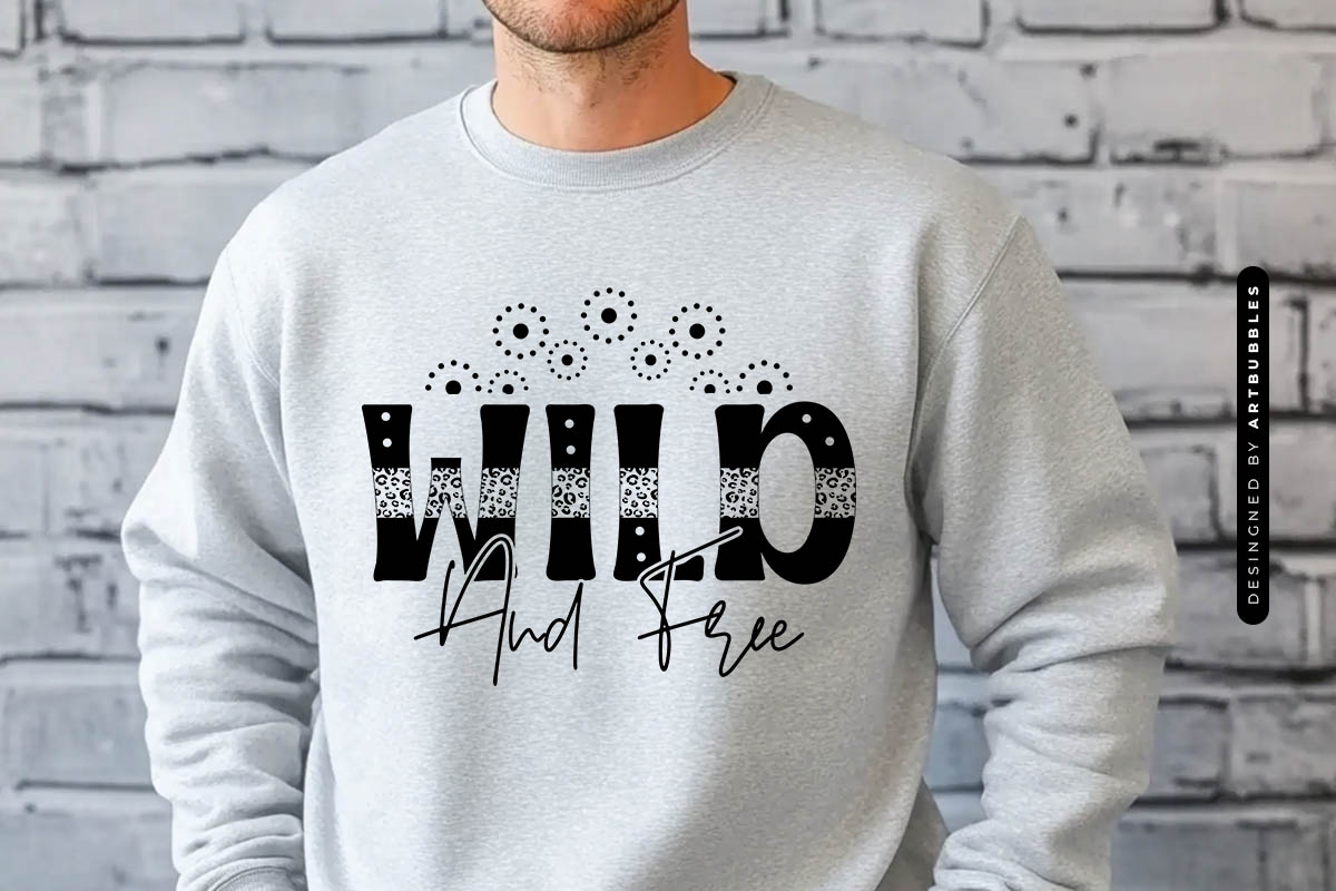 Wild and Free - Dandelion SVG Design