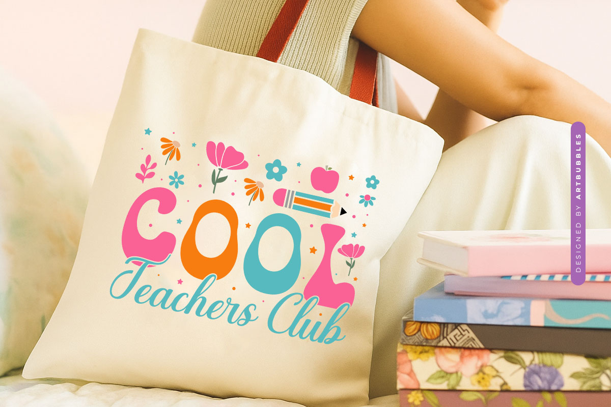 Floral Cool Teachers Club SVG Cut File Tote Bag Mockup Image.jpg
