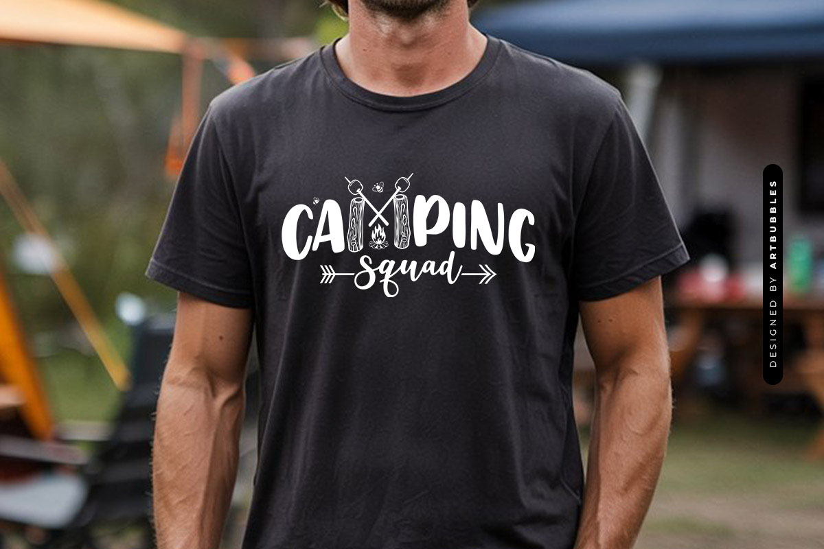 Camping Squad Design SVG, DXF, EPS, PNG Tshirt Mockup Image.jpg