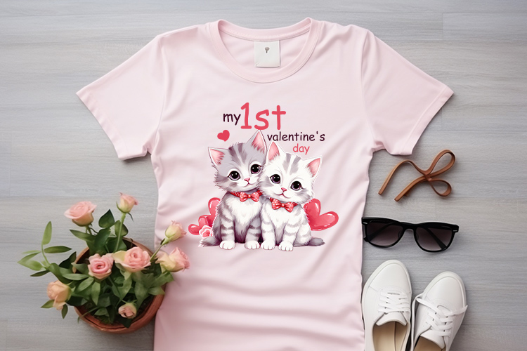 My 1st Valentine's Day Sublimation PNG preview 03.jpg