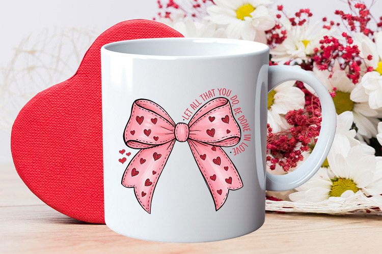 Let All That You Do Be Done - Valentine Coquette Sublimation Mug Mockup Image.jpg