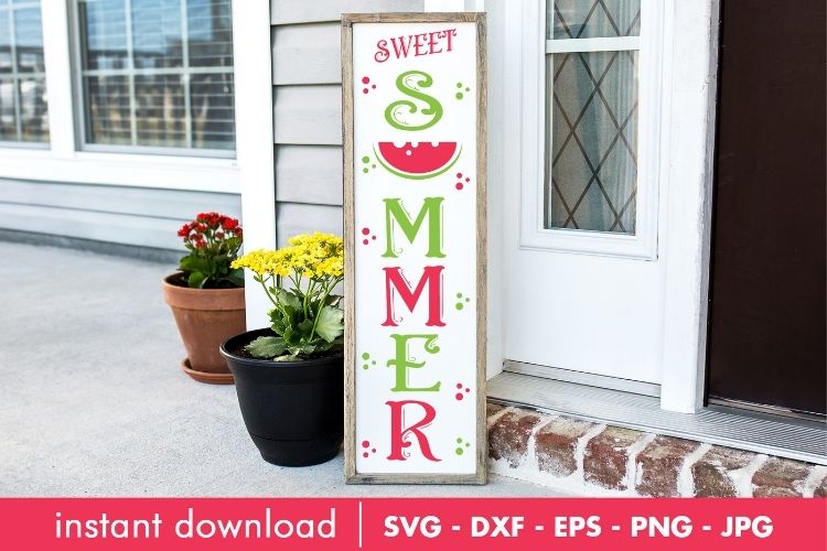 Sweet Summer Vertical Sign SVG File image.jpg