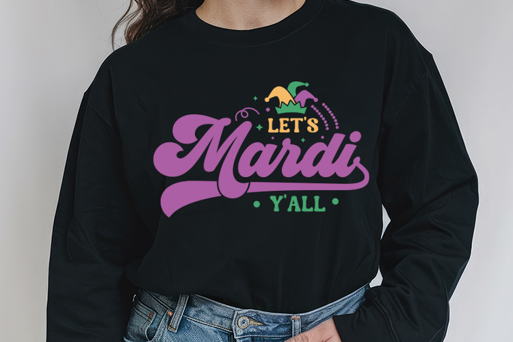 Let's Mardi Y'all SVG Cut File Sweatshirt Mockup Image.jpg