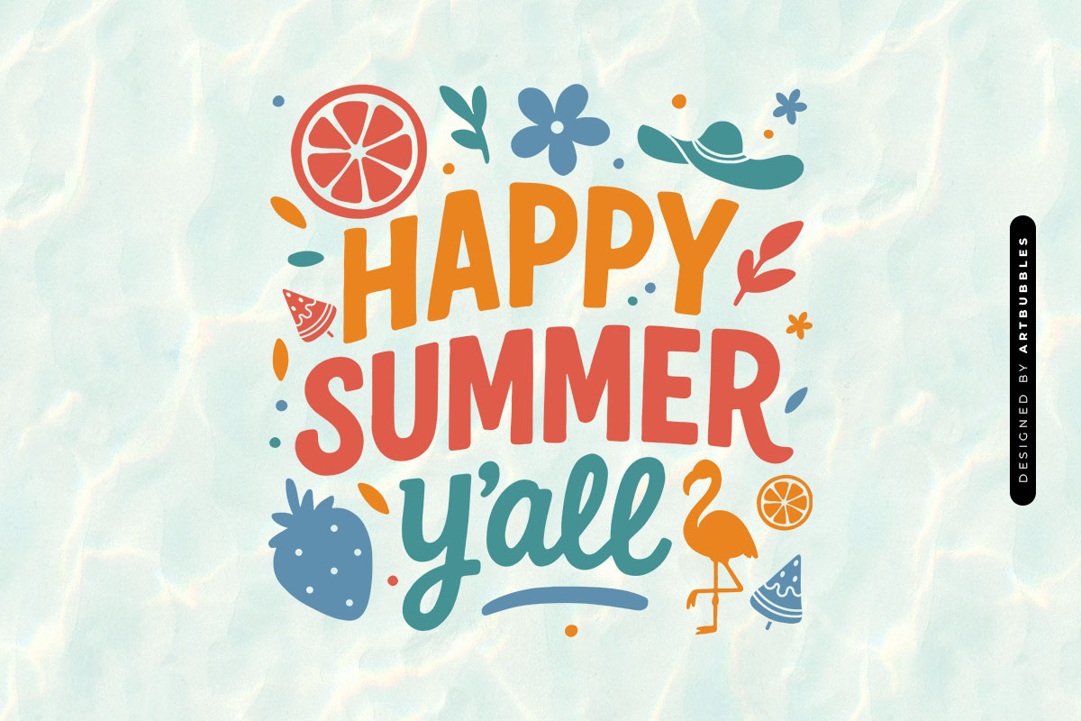 Happy Summer Y'all SVG Design Image.jpg