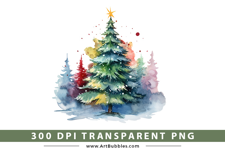 Christmas Tree Watercolor Sublimation 6 Preview   01.jpg