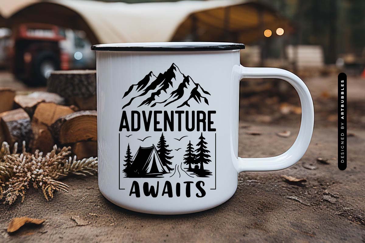 Adventure Awaits - Camping SVG File Mug Mockup Image.jpg
