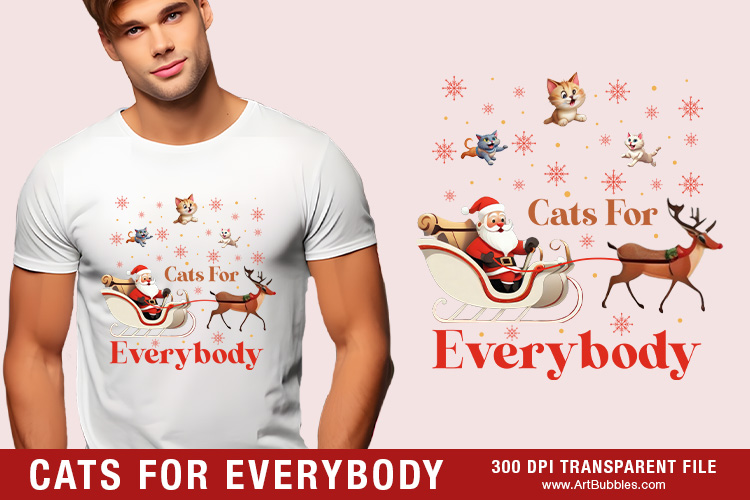 Cats for Everybody, Ready to Print Sublimation Transfers Preview 01.jpg