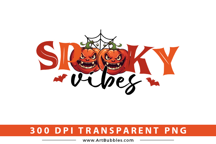 Vintage Halloween Sublimation, Spooky Vibes