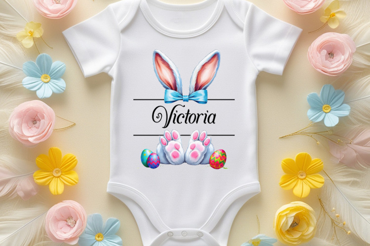 Split Monogram Easter Bunny Sublimation PNG Clipart Bodysuit Mockup Image.jpg