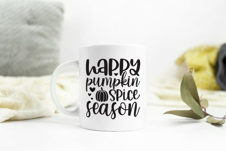 Happy Pumpkin Spice Season - Fall SVG File Mug Mockup Image.jpg