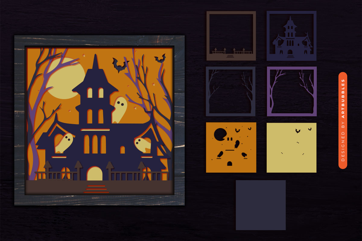 Cricut Halloween Shadow Box SVG Cut File Image.jpg