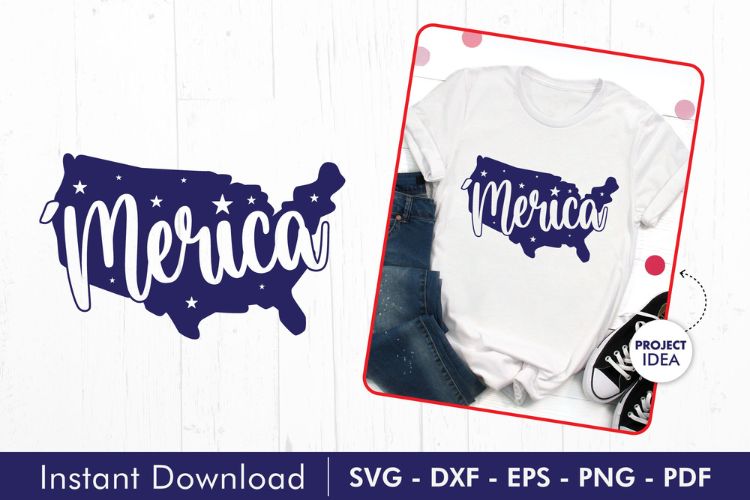 Merica - Fourth of July SVG Vector Image.jpg