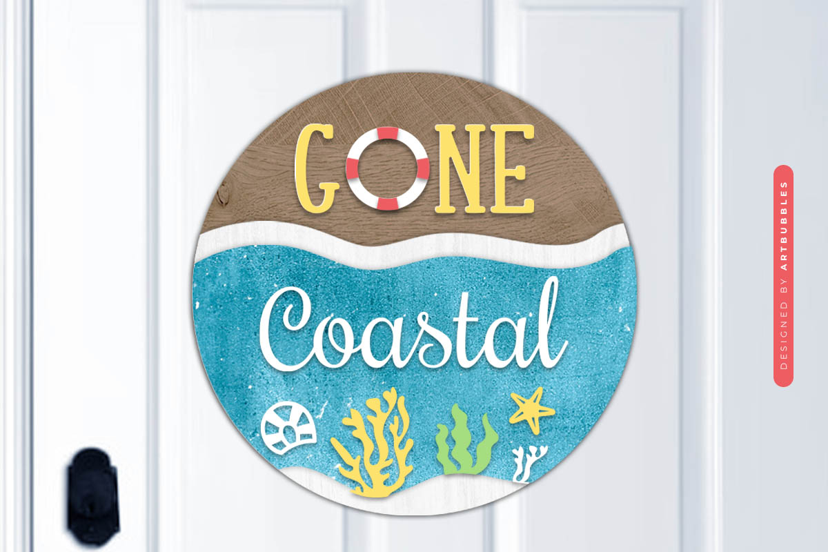 Coastal Summer Round Sign SVG Design Image 2.jpg