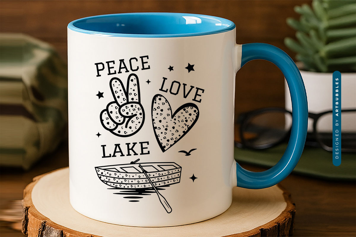 Peace Love Lake SVG Design Mug Mockup Image.jpg