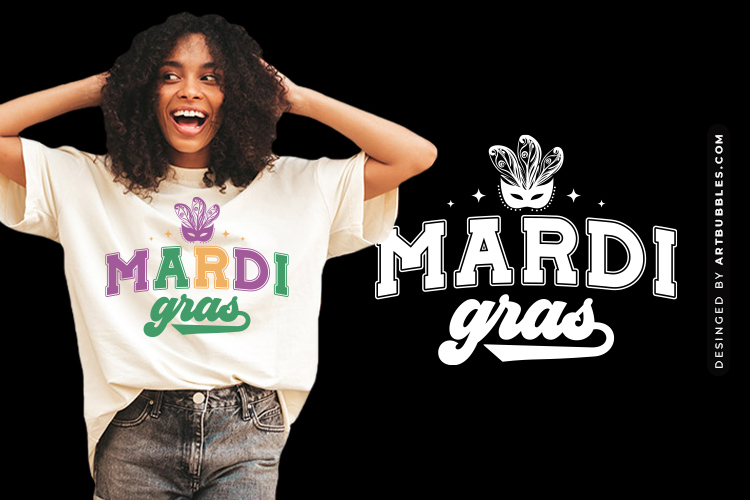 Retro Mardi Gras SVG Cut File Image.jpg
