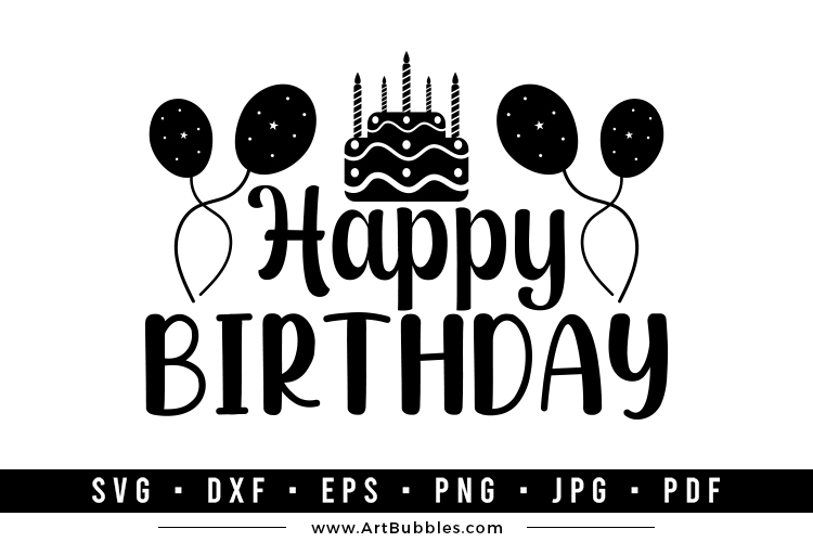 Happy Birthday SVG | Birthday SVG