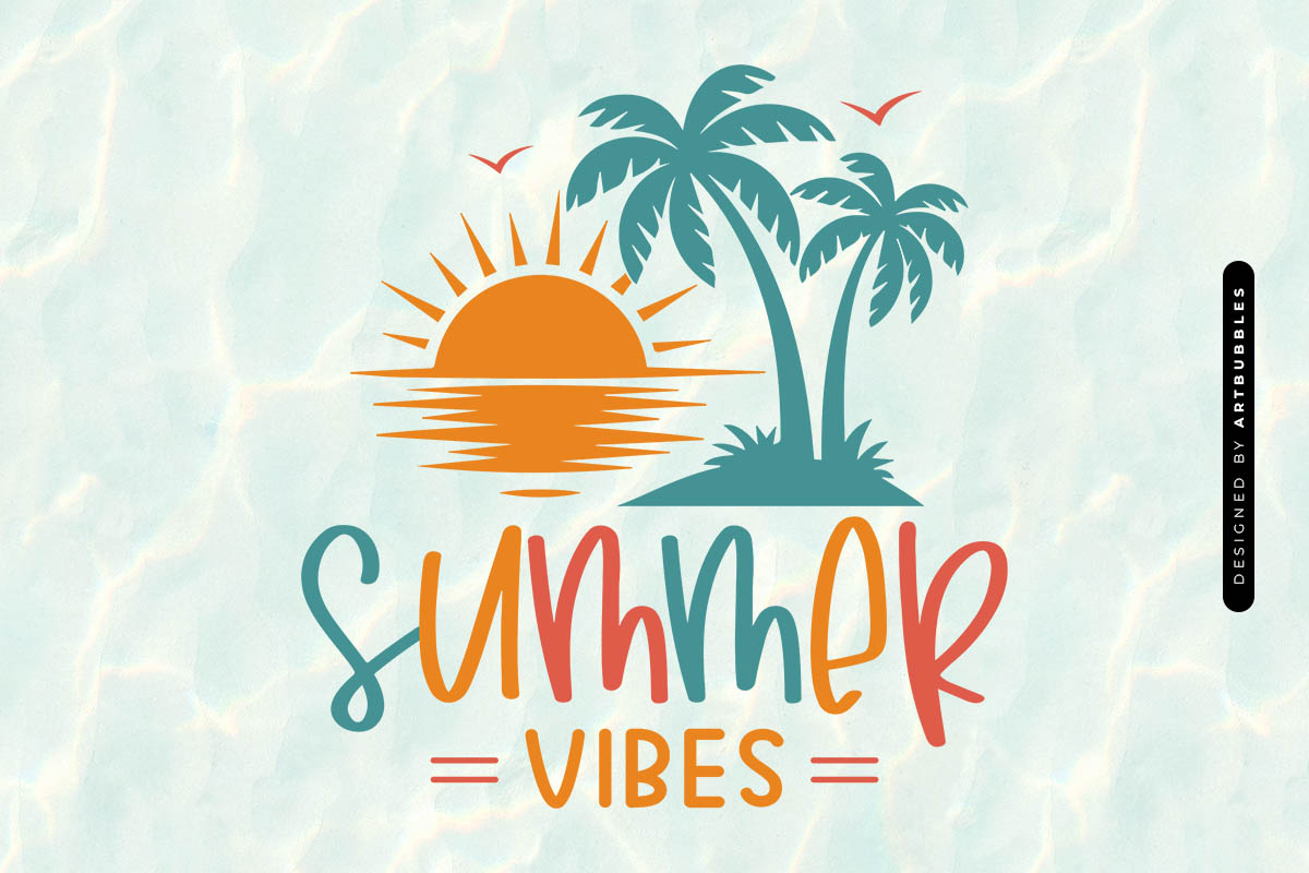 Summer Vibes SVG Vector Image.jpg