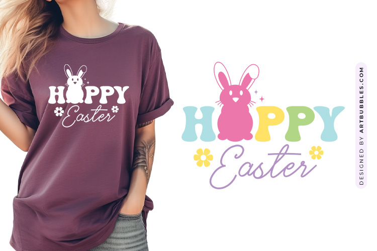 Hoppy Easter SVG File