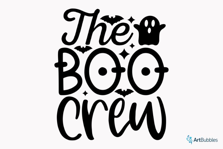 The Boo Crew - Halloween SVG Vector Image.jpg