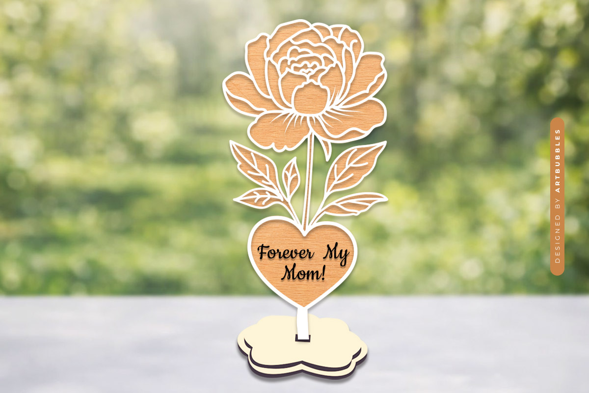 Mother's Day Personalized Stand Flower SVG Image 2.jpg