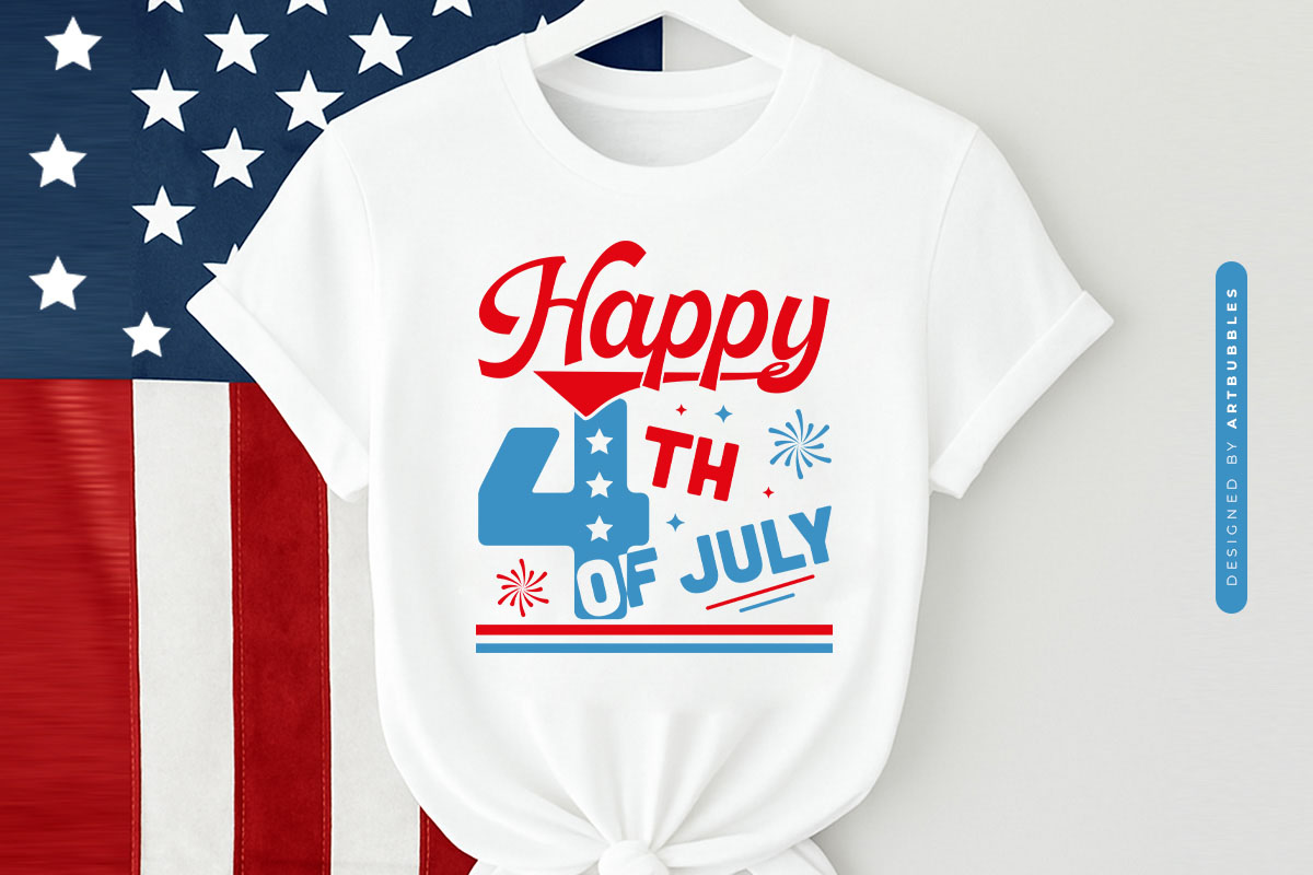 Happy 4th of July SVG