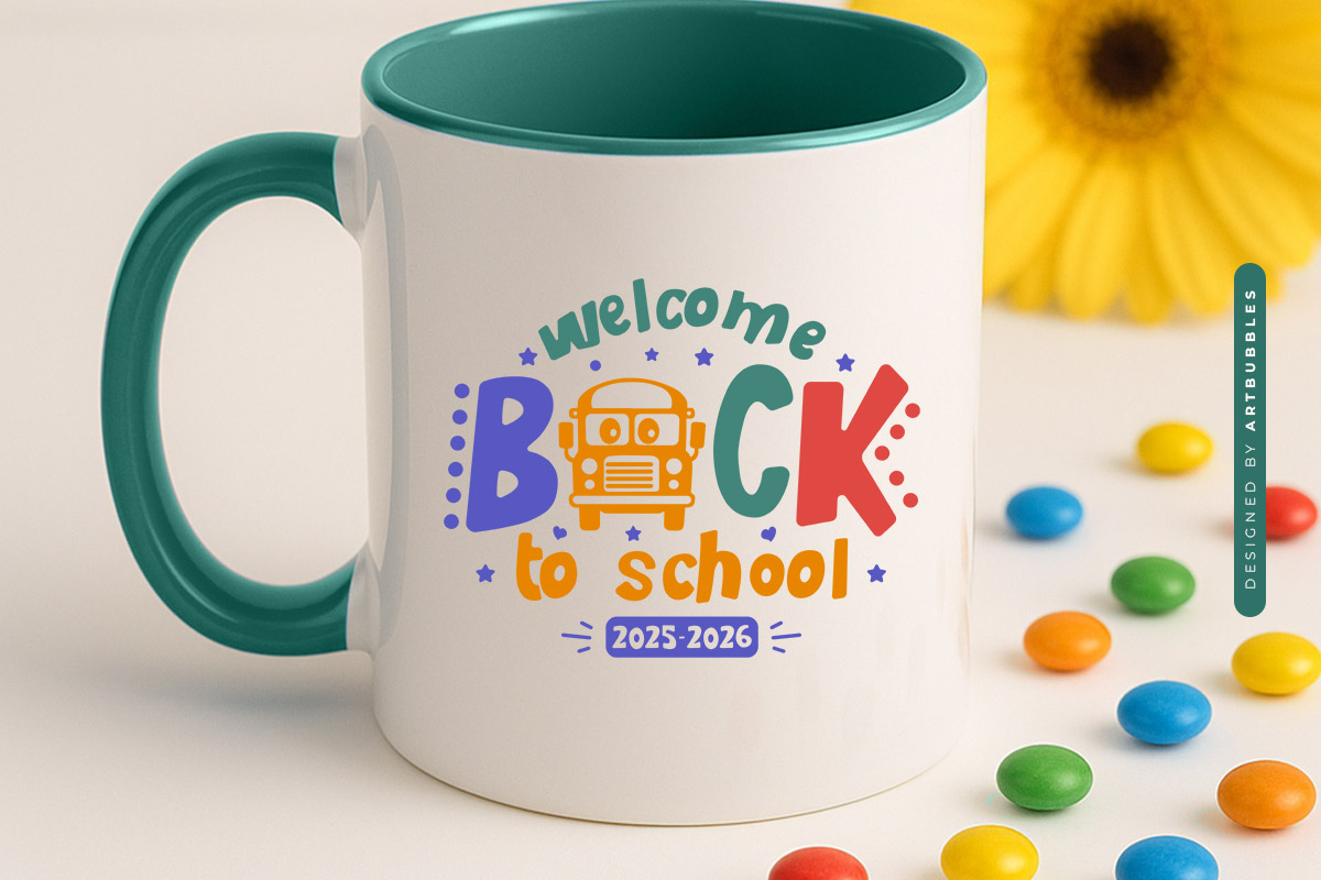 Welcome Back to School SVG Vector Mug Mockup Image.jpg