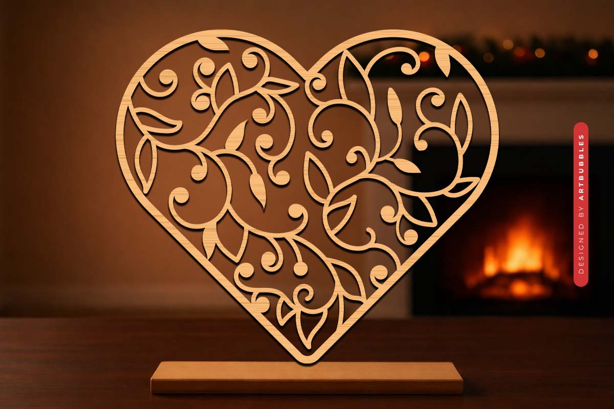 Laser Cut Valentines Heart SVG Bundle Image 5.jpg