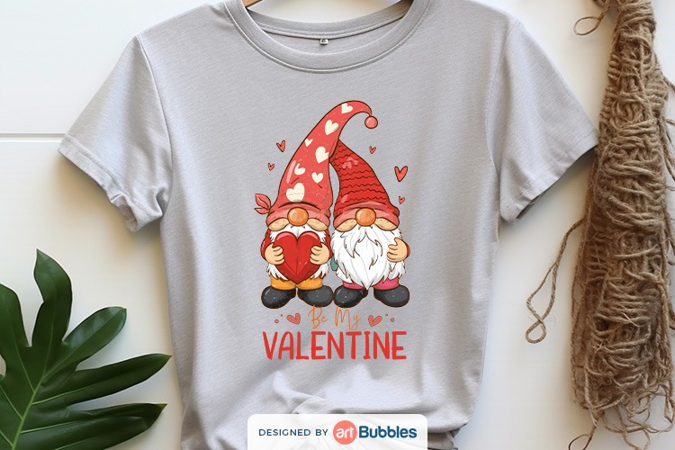 Be My Valentine, Valentine's Day Gnomes, Sublimation Preview 02.jpg