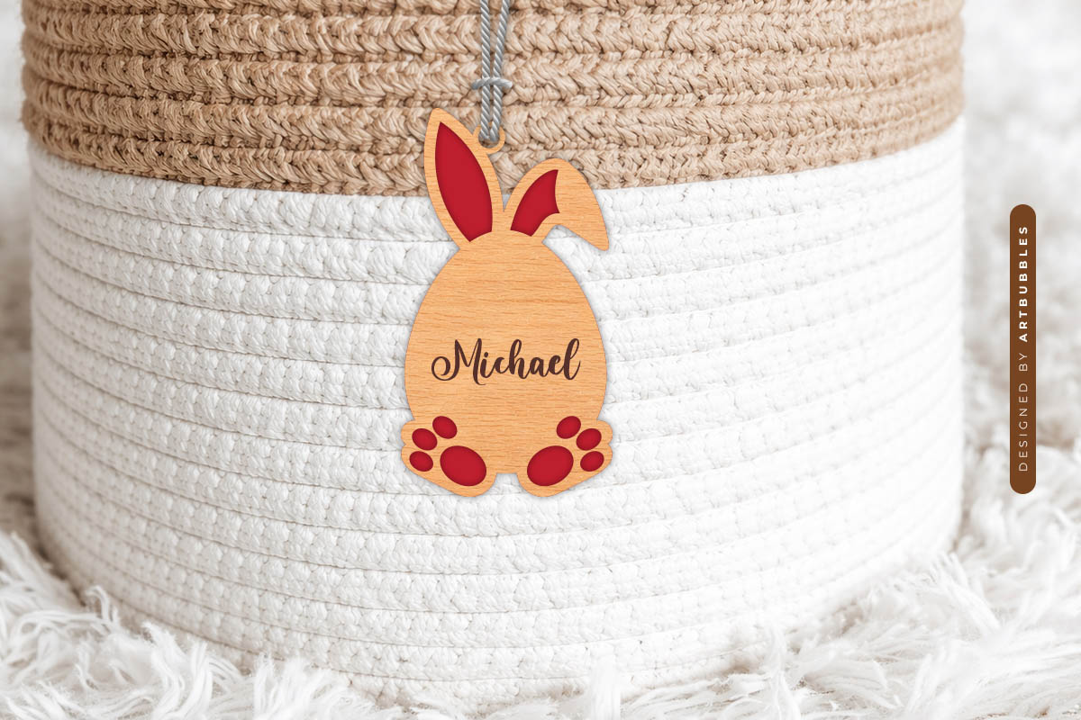 Laser Cut Easter Bunny Basket Tag SVG PNG Image 2.jpg