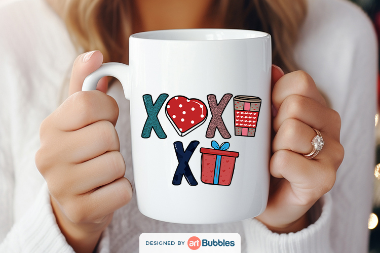 Xoxoxo PNG, Valentine Sublimation, Valentine's Day Shirt Preview 02.jpg