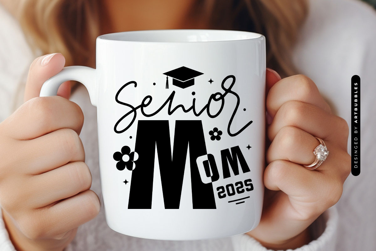 Senior Mom 2025 - Graduation Design SVG Mug Mockup Image.jpg