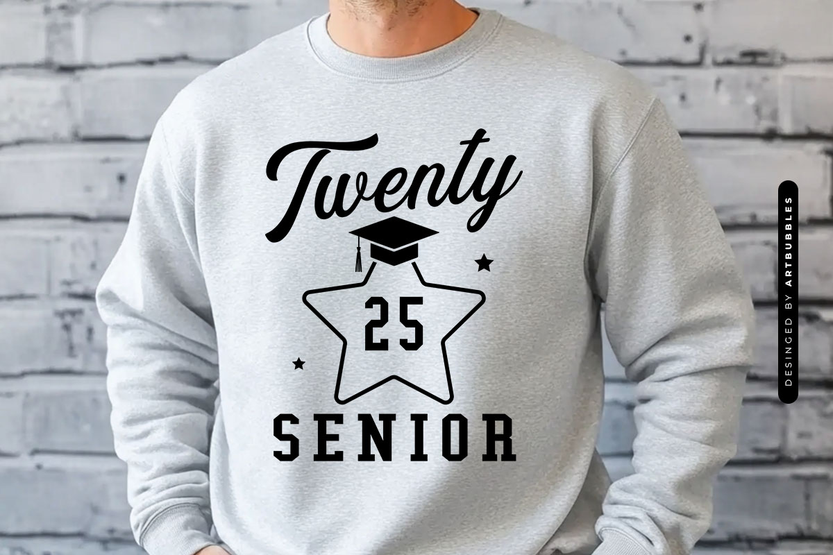 Twenty 25 Senior - Graduation SVG Vector