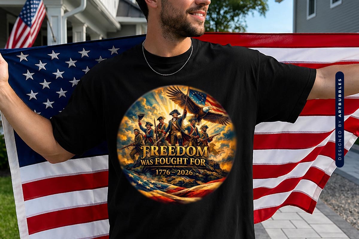 250th Anniversary USA PNG Sublimation Shirt Mockup Image.jpg