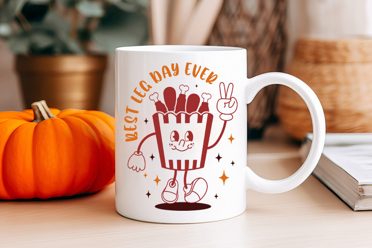 Best Leg Day Ever - Thanksgiving Svg File Mug Mockup Image.jpg