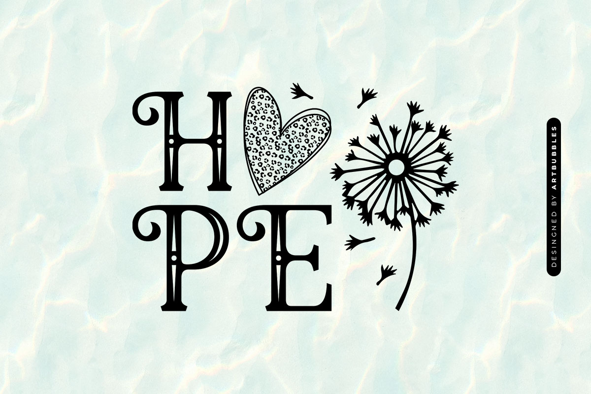 Hope - Dandelion SVG Design for Cricut Image.jpg