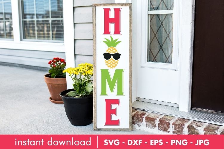 Home Summer Vertical Sign SVG Design Image.jpg