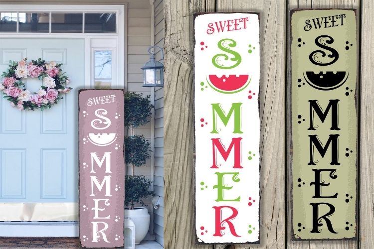 Sweet Summer Vertical Sign SVG File Image 2.jpg