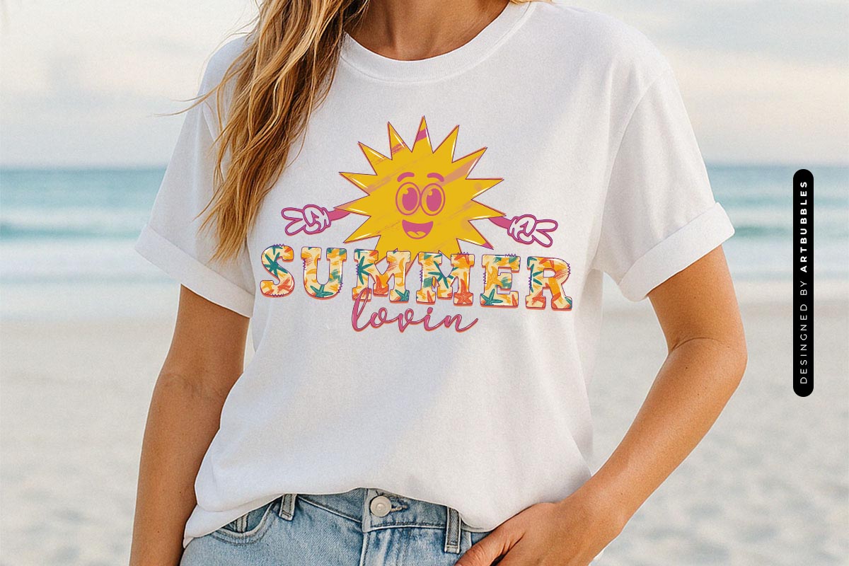 Summer Lovin Sublimation Design Shirt Mockup Image.jpg