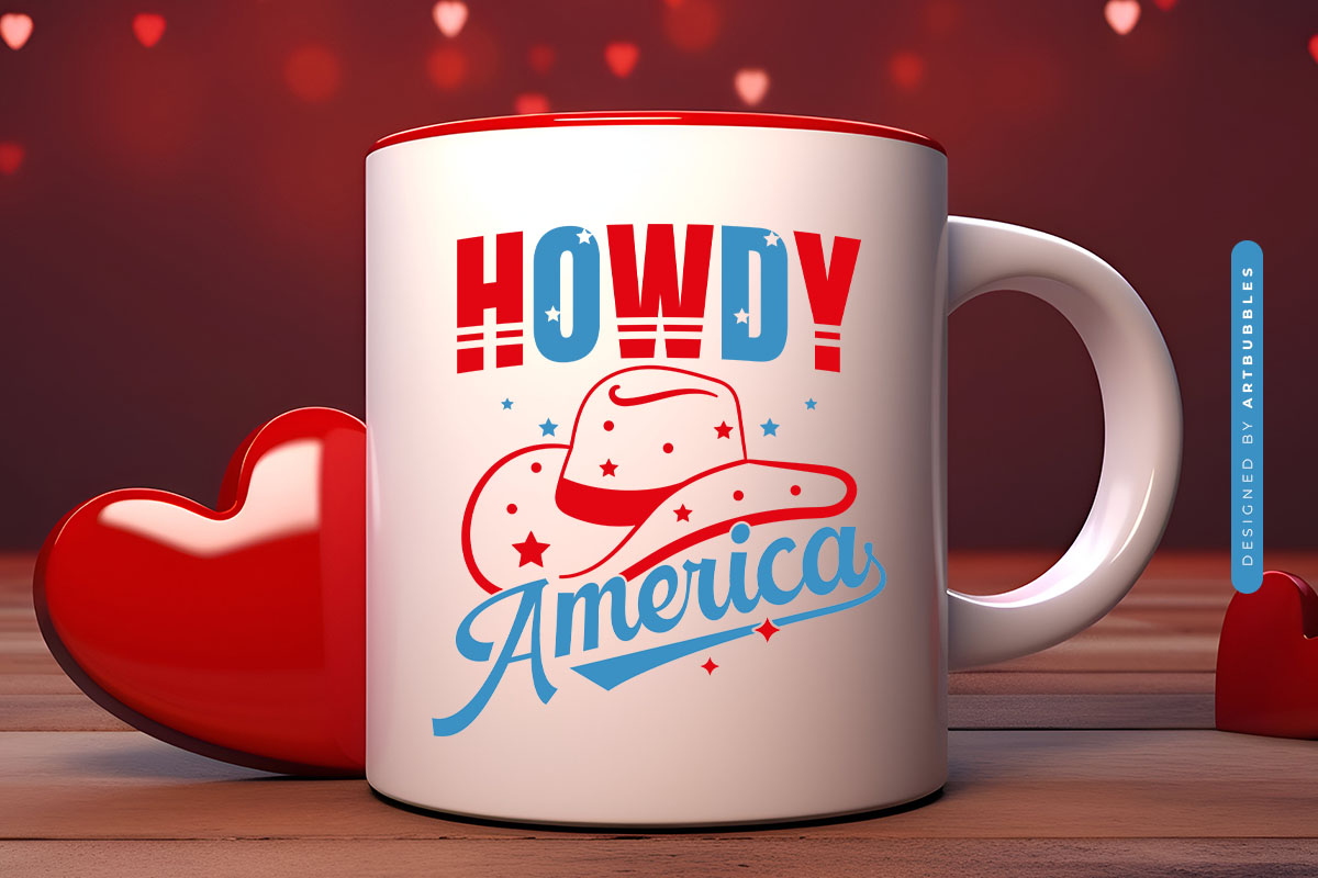 Howdy America - Cute 4th of July SVG Mug Mockup Image.jpg