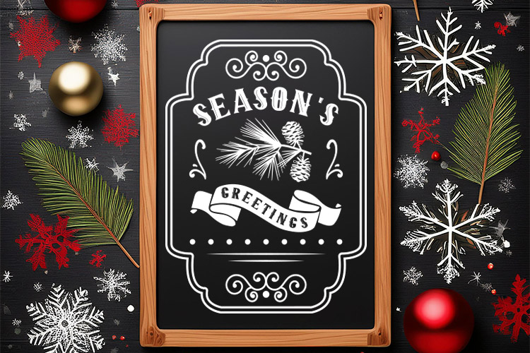 Seasons Greetings - Farmhouse Christmas Sign SVG Image 2.jpg