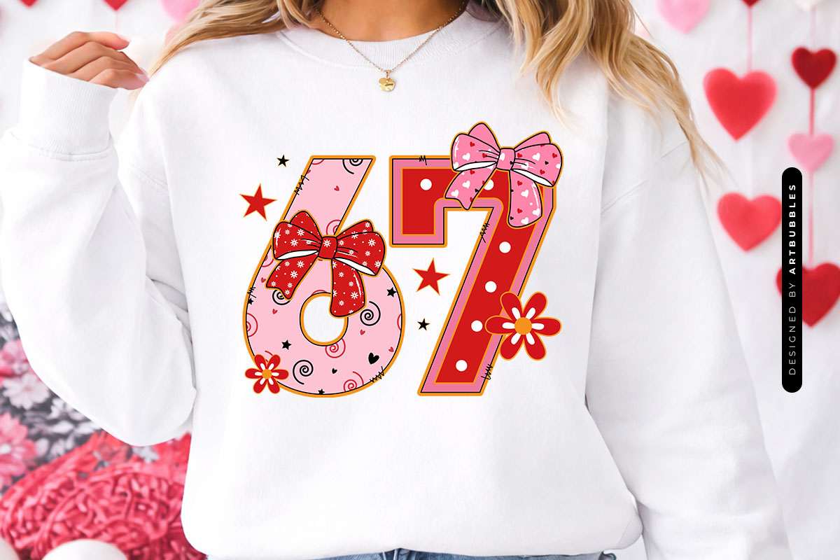 Preppy 67 Coquette Valentine PNG Sublimation Image.jpg