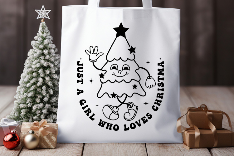Just A Girl Who Loves Christmas SVG Free Tote Bag Mockup Image.jpg