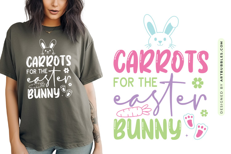 Carrots for the Easter Bunny SVG Vector Image.jpg