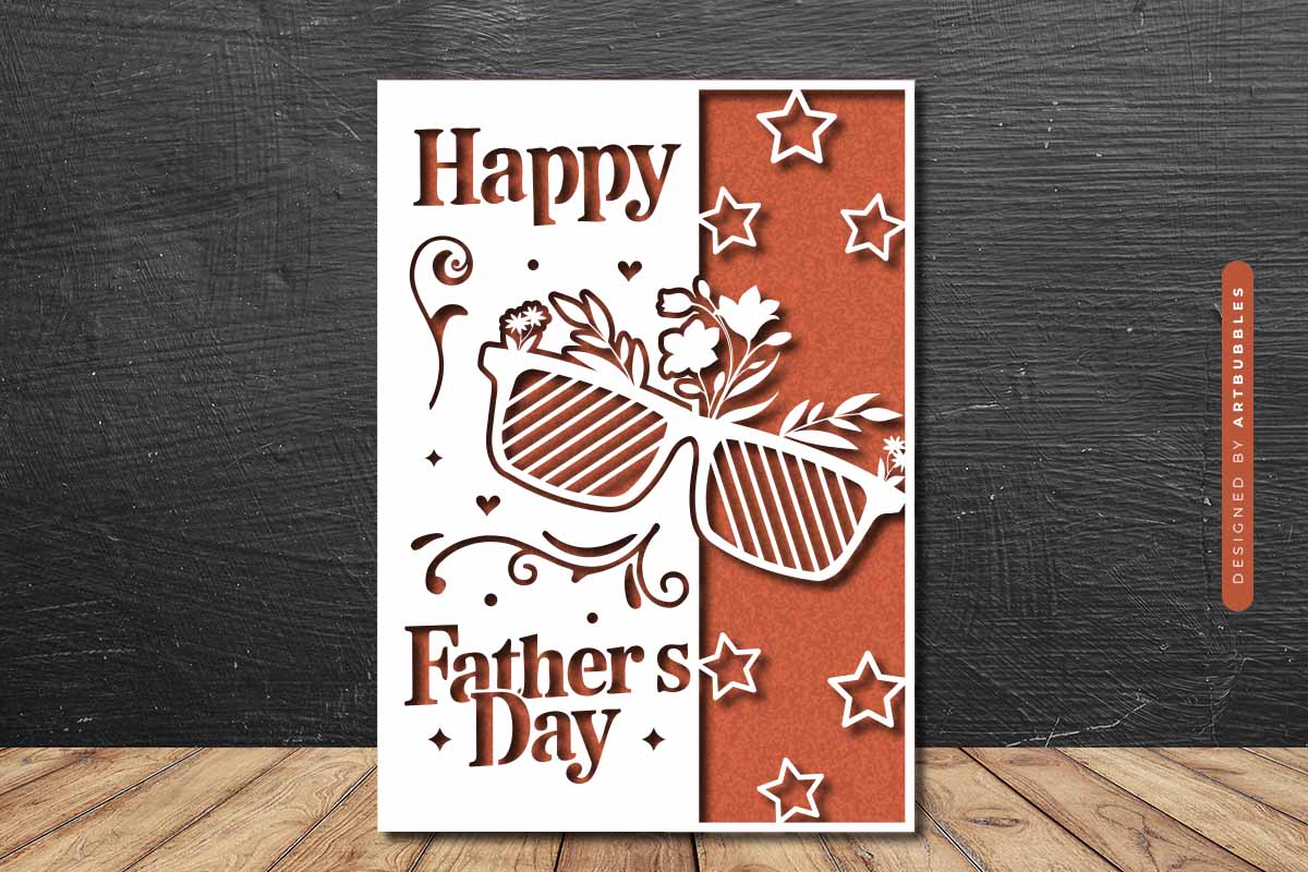 Creative Happy Fathers Day Card SVG Image 2.jpg